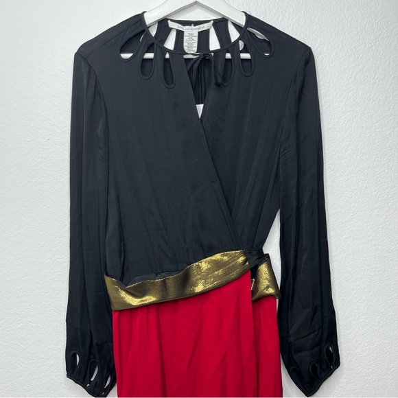 NWT Diane Von Furstenberg Kiandra Silk Wrap Dress Size 12 - Picture 5 of 10